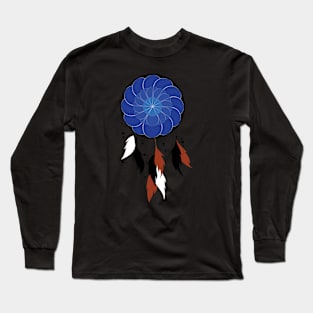 My Lucky Blue Dreamcatcher Long Sleeve T-Shirt